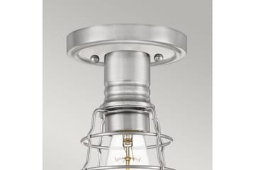 Halv takmontering Quoizel Mixon Børstet nikkel - Børstet nikkel - Belysning - Innendørsbelysning & Lamper - Taklampe - Takplafond