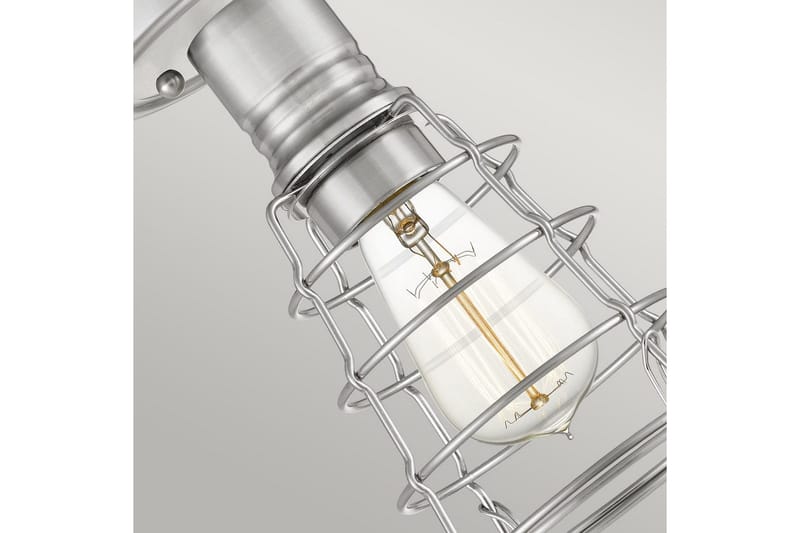 Halv takmontering Quoizel Mixon Børstet nikkel - Børstet nikkel - Belysning - Innendørsbelysning & Lamper - Taklampe - Takplafond