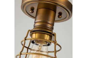 Halv takmontering Quoizel Mixon Forvitret messing - Forvitret messing - Belysning - Innendørsbelysning & Lamper - Taklampe - Takplafond