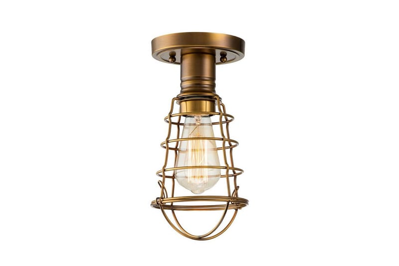 Halv takmontering Quoizel Mixon Forvitret messing - Forvitret messing - Belysning - Innendørsbelysning & Lamper - Taklampe - Takplafond