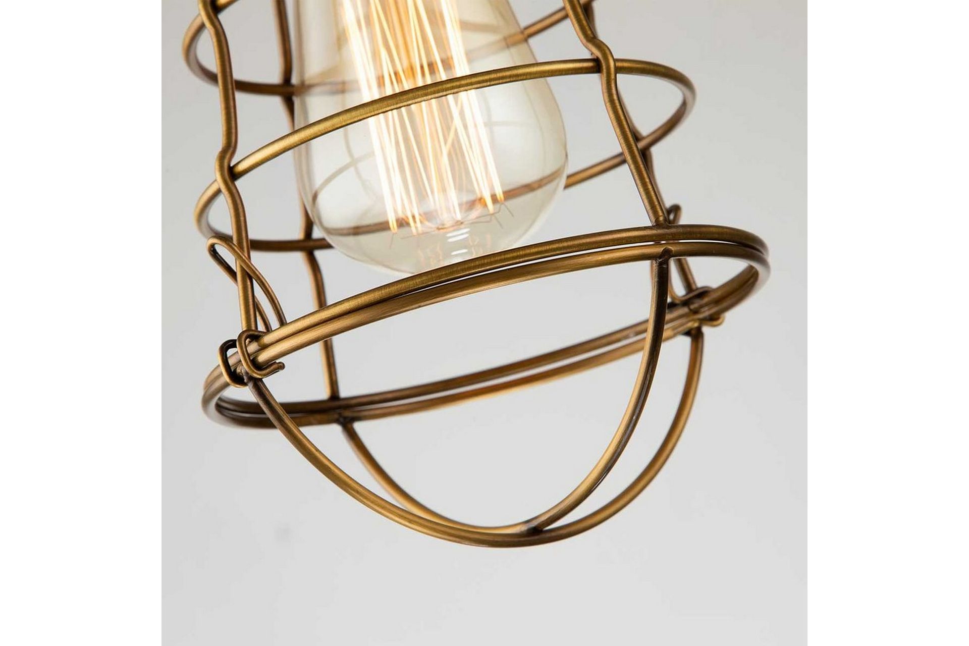 Halv takmontering Quoizel Mixon Forvitret messing - Forvitret messing - Belysning - Innendørsbelysning & Lamper - Taklampe - Takplafond