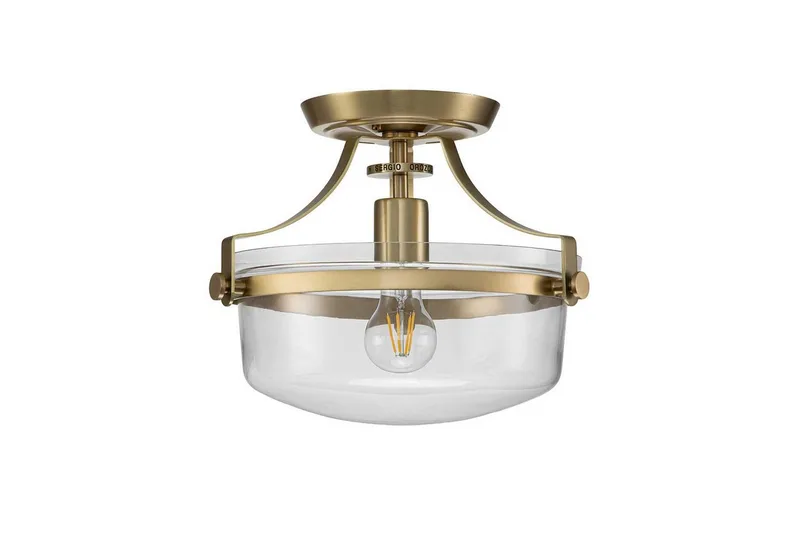 Halv takmontering Quoizel Penn Station - Belysning - Innendørsbelysning & Lamper - Taklampe - Takplafond