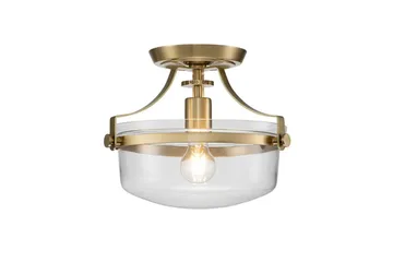 Halv takmontering Quoizel Penn Station - Belysning - Innendørsbelysning & Lamper - Taklampe - Takplafond