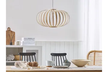 Havelen Ceiling Taklampe Oval - Bambus / Lysebrun - Belysning - Innendørsbelysning & Lamper - Taklampe - Kjøkkenlampe & taklampe kjøkken