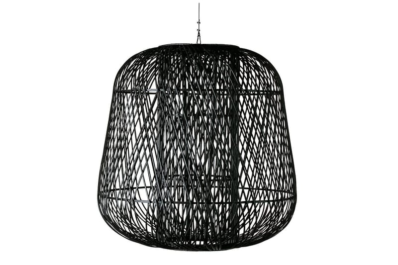 Hengelampe Skare 100x100 cm - Bambus/Svart - Taklampe soverom - Kjøkkenlampe & taklampe kjøkken - Lamper gang - Vinduslampe - Pendellamper & Hengelamper - Taklampe stue - Trådlampe - Vinduslampe hengende - Taklampe