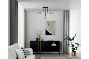 Indigeo Lysekrone 42 cm - Svart - Belysning - Innendørsbelysning & Lamper - Taklampe - Krystallkrone & takkrone