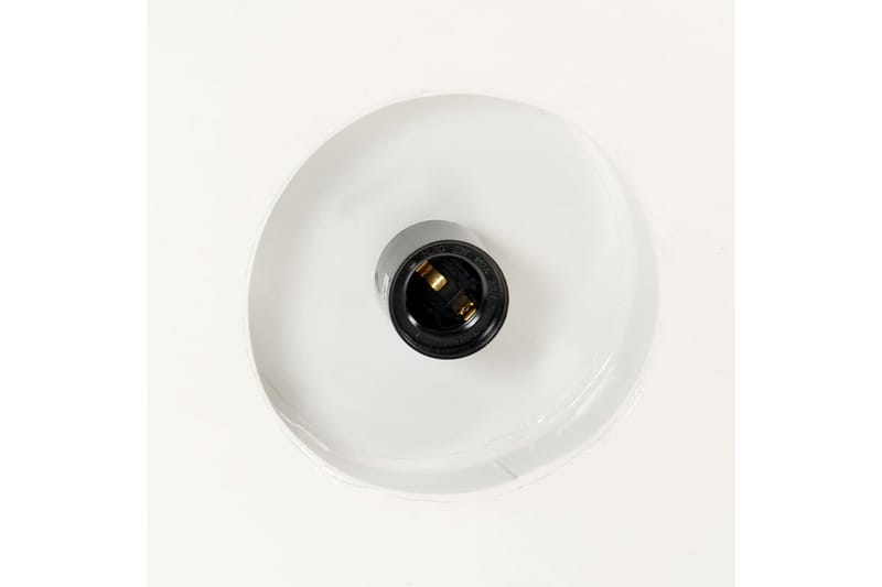 Industriell hengelampe 42 cm hvit E27 - Hvit - Kjøkkenlampe & taklampe kjøkken - Vinduslampe - Taklampe soverom - Pendellamper & Hengelamper - Lamper gang - Taklampe stue - Vinduslampe hengende - Taklampe