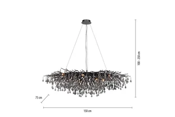 Istap Paul Neuhaus Krona - Belysning - Innendørsbelysning & Lamper - Taklampe - Krystallkrone & takkrone