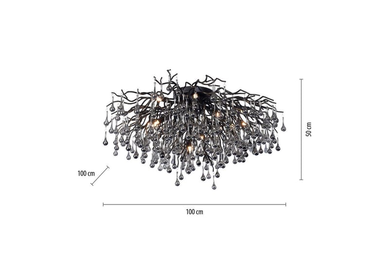 Istapp Paul Neuhaus Taklampe - Belysning - Innendørsbelysning & Lamper - Taklampe - Krystallkrone & takkrone