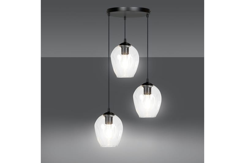 Istar 3 Premium pendel Transparent - Scandinavian Choice - Taklampe soverom - Kjøkkenlampe & taklampe kjøkken - Lamper gang - Vinduslampe - Pendellamper & Hengelamper - Taklampe stue - Vinduslampe hengende - Taklampe