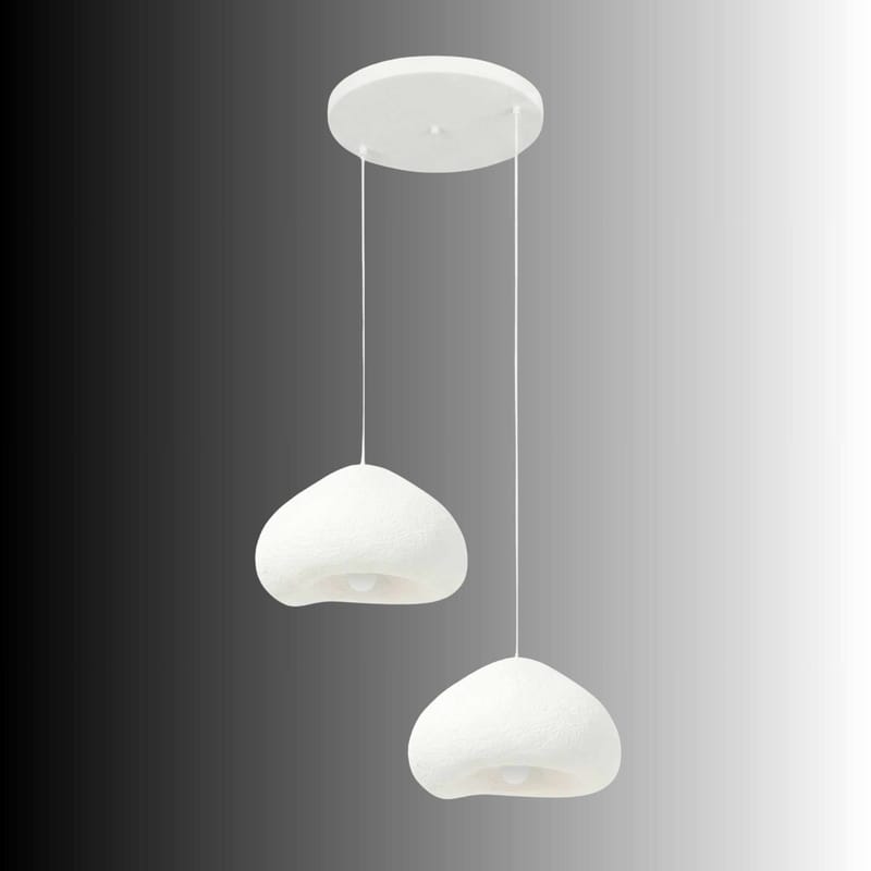 Kaolins pendellampe - Hvit - Belysning - Innendørsbelysning & Lamper - Taklampe - Krystallkrone & takkrone