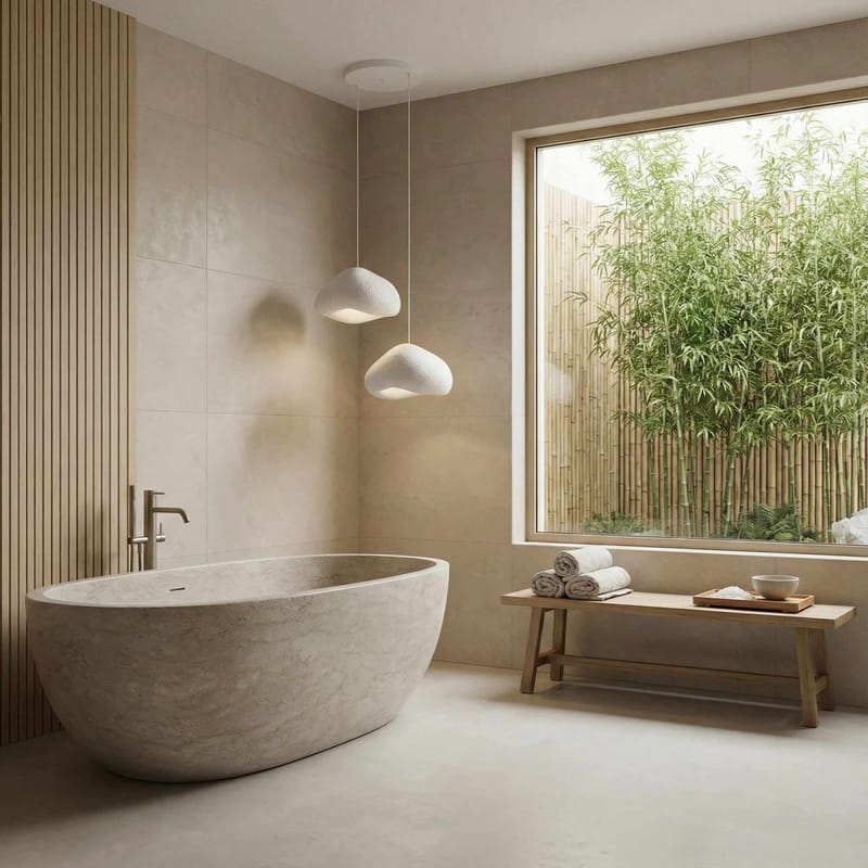 Kaolins pendellampe - Hvit - Belysning - Innendørsbelysning & Lamper - Taklampe - Krystallkrone & takkrone