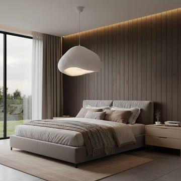 Kaolins pendellampe - Hvit - Belysning - Innendørsbelysning & Lamper - Taklampe - Krystallkrone & takkrone