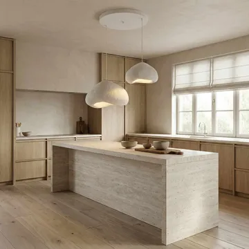 Kaolins pendellampe - Hvit - Belysning - Innendørsbelysning & Lamper - Taklampe - Krystallkrone & takkrone