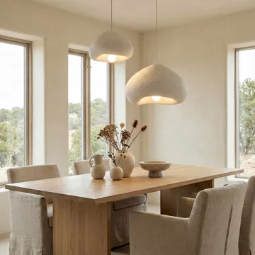 Kaolins pendellampe - Hvit - Belysning - Innendørsbelysning & Lamper - Taklampe - Krystallkrone & takkrone