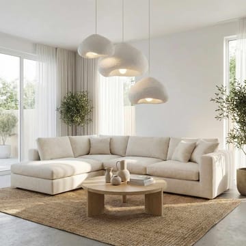 Kaolins pendellampe - Hvit - Belysning - Innendørsbelysning & Lamper - Taklampe - Krystallkrone & takkrone