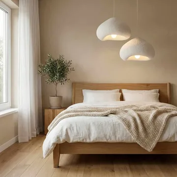 Kaolins pendellampe - Hvit - Belysning - Innendørsbelysning & Lamper - Taklampe - Krystallkrone & takkrone