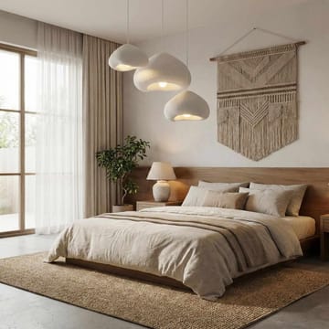 Kaolins pendellampe - Hvit - Belysning - Innendørsbelysning & Lamper - Taklampe - Krystallkrone & takkrone