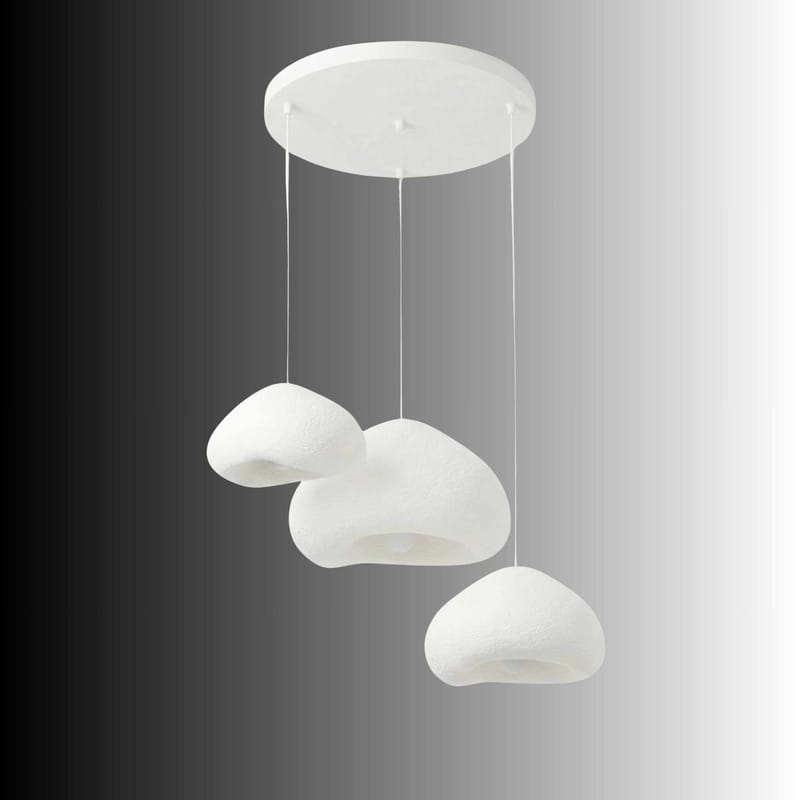 Kaolins pendellampe - Hvit - Belysning - Innendørsbelysning & Lamper - Taklampe - Krystallkrone & takkrone