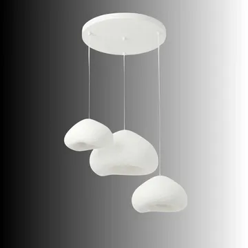 Kaolins pendellampe - Hvit - Belysning - Innendørsbelysning & Lamper - Taklampe - Krystallkrone & takkrone