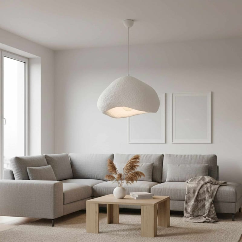 Kaolins pendellampe - Hvit - Belysning - Innendørsbelysning & Lamper - Taklampe - Krystallkrone & takkrone