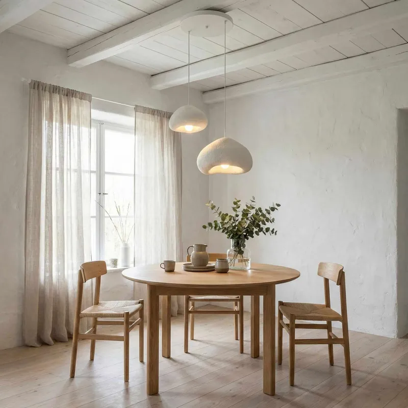 Kaolins pendellampe - Hvit - Belysning - Innendørsbelysning & Lamper - Taklampe - Krystallkrone & takkrone