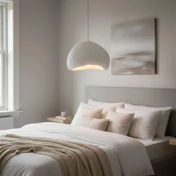 Kaolins pendellampe - Hvit - Belysning - Innendørsbelysning & Lamper - Taklampe - Krystallkrone & takkrone