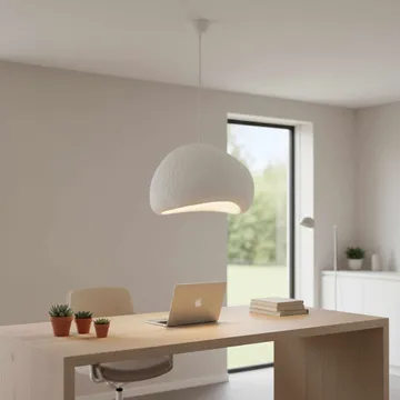 Kaolins pendellampe - Hvit - Belysning - Innendørsbelysning & Lamper - Taklampe - Krystallkrone & takkrone