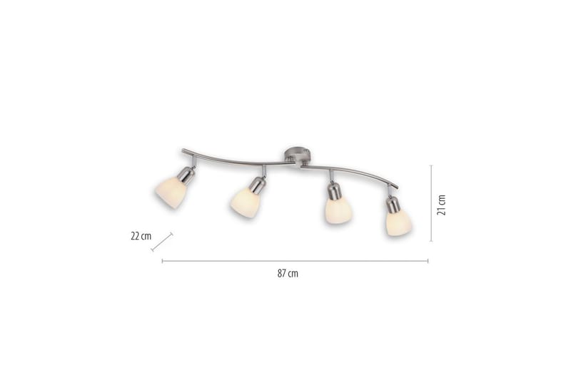 Karo Just Light Taklampe - Belysning - Innendørsbelysning & Lamper - Taklampe - Takplafond