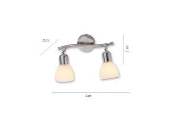 Karo Just Light Vegg/Taklampe - Belysning - Innendørsbelysning & Lamper - Taklampe - Takplafond