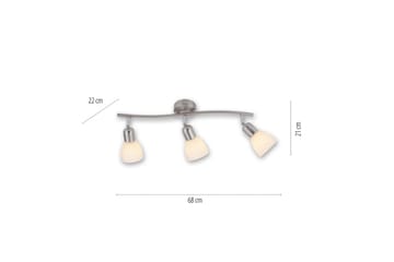 Karo Just Light Vegg/Taklampe - Belysning - Innendørsbelysning & Lamper - Taklampe - Takplafond