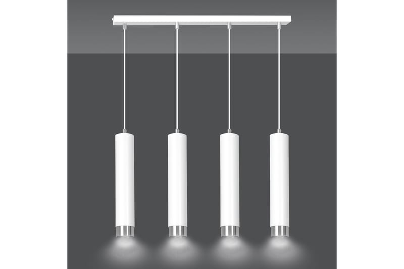 Kibo 4 pendel Hvit - Scandinavian Choice - Taklampe soverom - Kjøkkenlampe & taklampe kjøkken - Lamper gang - Vinduslampe - Pendellamper & Hengelamper - Taklampe stue - Vinduslampe hengende - Taklampe