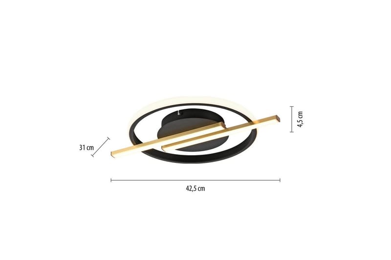 Korsa Just Light Taklampe - Belysning - Innendørsbelysning & Lamper - Taklampe - Takplafond