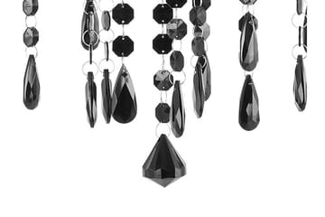 Kalang Lysekrone 50 cm - Svart - Belysning - Innendørsbelysning & Lamper - Taklampe - Krystallkrone & takkrone