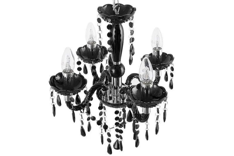 Lysekrone Kalang 50 cm, Svart