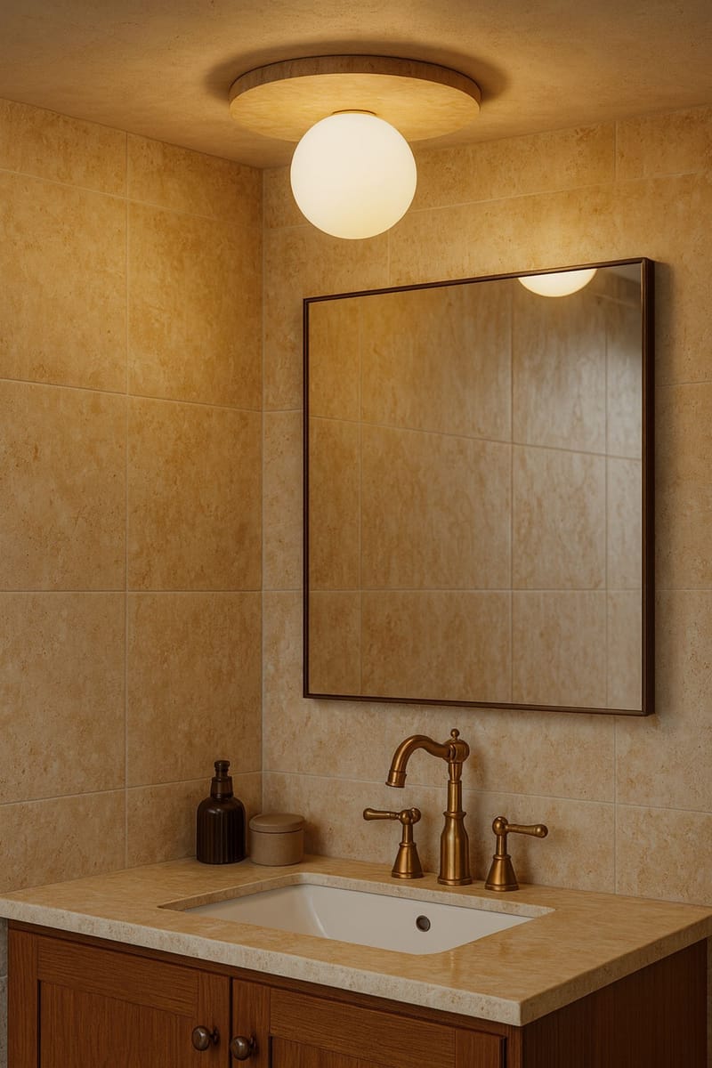 Kummer taklampe - Beige og Hvit - Belysning - Innendørsbelysning & Lamper - Taklampe - Krystallkrone & takkrone