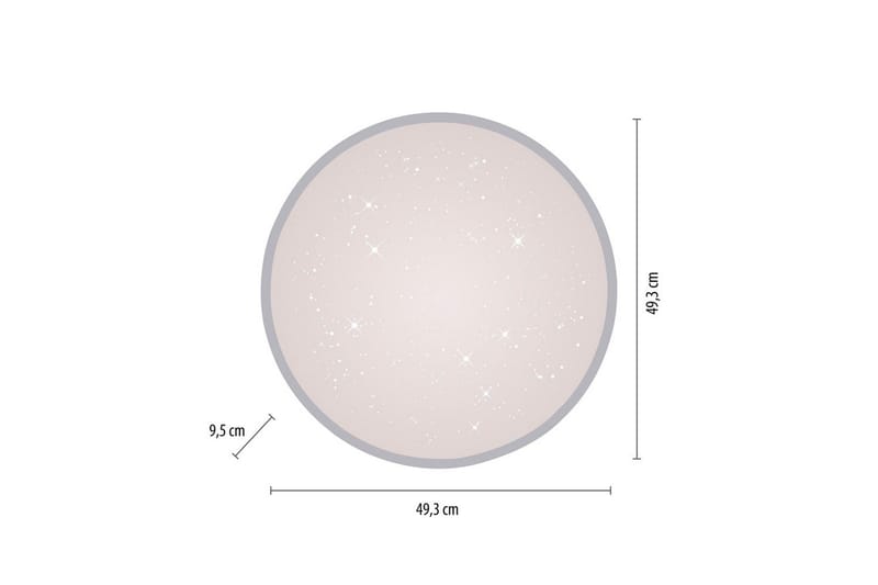 Kyle Just Light Taklampe - Belysning - Innendørsbelysning & Lamper - Taklampe - Takplafond