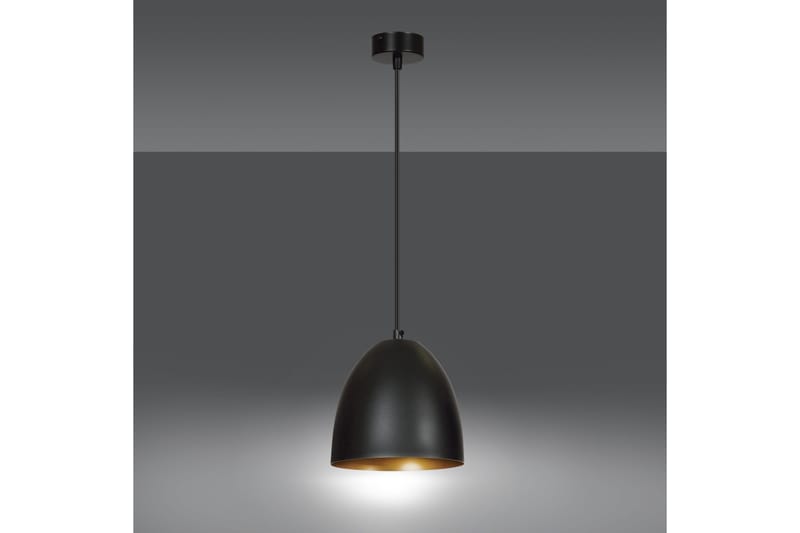 Lenox 1 pendel Svart - Scandinavian Choice - Taklampe soverom - Kjøkkenlampe & taklampe kjøkken - Lamper gang - Vinduslampe - Pendellamper & Hengelamper - Taklampe stue - Vinduslampe hengende - Taklampe