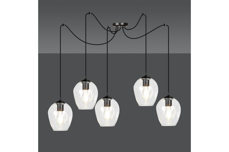 Level 5 pendel Transparent - Scandinavian Choice - Taklampe soverom - Kjøkkenlampe & taklampe kjøkken - Lamper gang - Vinduslampe - Pendellamper & Hengelamper - Taklampe stue - Vinduslampe hengende - Taklampe