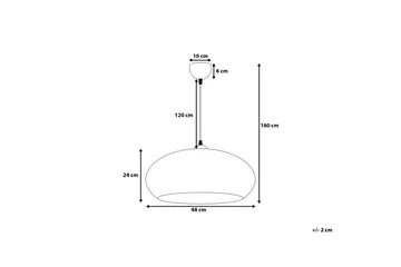 Limnatis Taklampe 48 cm - Gull - Belysning - Innendørsbelysning & Lamper - Taklampe - Kjøkkenlampe & taklampe kjøkken
