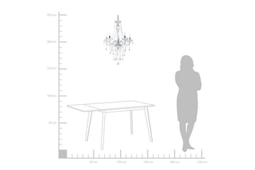 Locone Taklampe 79 cm - Sølv - Belysning - Innendørsbelysning & Lamper - Taklampe - Kjøkkenlampe & taklampe kjøkken