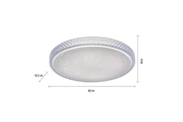 Lolasmart Frida Just Light Taklampe - Belysning - Innendørsbelysning & Lamper - Taklampe - Takplafond