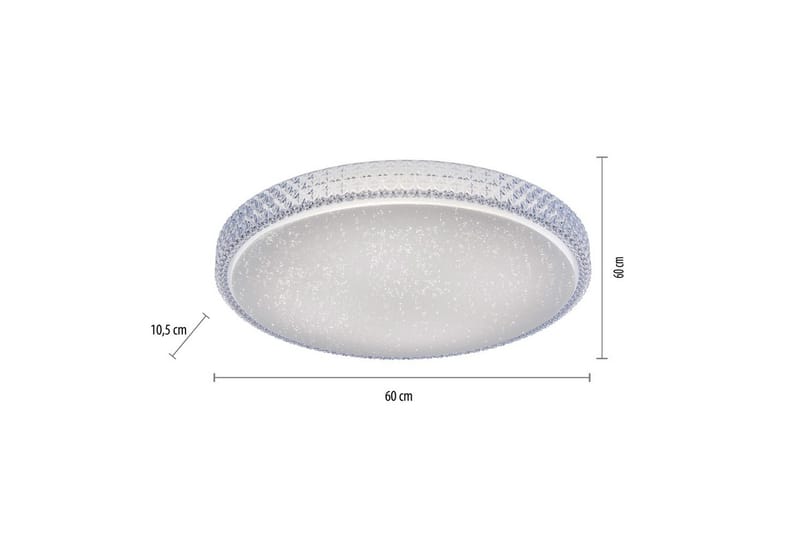 Lolasmart Frida Just Light Taklampe - Belysning - Innendørsbelysning & Lamper - Taklampe - Takplafond