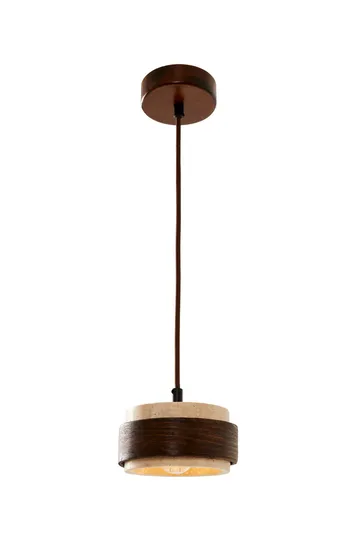 Loloura pendellampe - Beige Valnøtt - Belysning - Innendørsbelysning & Lamper - Taklampe - Krystallkrone & takkrone