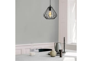 Lysekrone Almasi Single Svart - Svart - Belysning - Innendørsbelysning & Lamper - Taklampe - Kjøkkenlampe & taklampe kjøkken