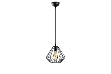 Lysekrone Almasi Single Svart - Svart - Belysning - Innendørsbelysning & Lamper - Taklampe - Kjøkkenlampe & taklampe kjøkken