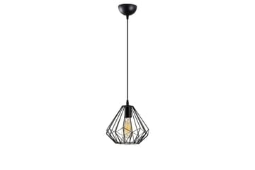 Lysekrone Almasi Single Svart - Svart - Belysning - Innendørsbelysning & Lamper - Taklampe - Kjøkkenlampe & taklampe kjøkken