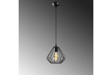 Lysekrone Almasi Single Svart - Svart - Belysning - Innendørsbelysning & Lamper - Taklampe - Kjøkkenlampe & taklampe kjøkken