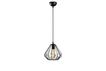 Lysekrone Almasi Single Svart - Svart - Belysning - Innendørsbelysning & Lamper - Taklampe - Kjøkkenlampe & taklampe kjøkken
