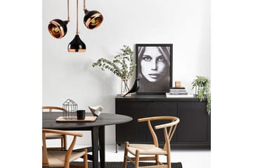 Lysekrone Beloulfield Svart / Kobber - Kobber/Svart - Belysning - Innendørsbelysning & Lamper - Taklampe - Kjøkkenlampe & taklampe kjøkken